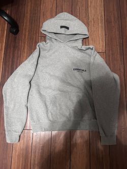 ESSENTIALS Hoodie Dark Oatmeal Size Medium