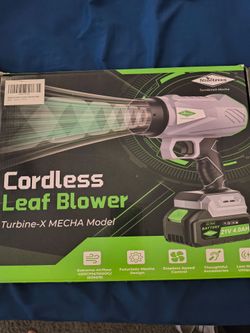 Bran new cordless blowers 2 batteries and charger