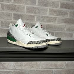Air Jordan 3 Retro Lucky Green Men Size 9