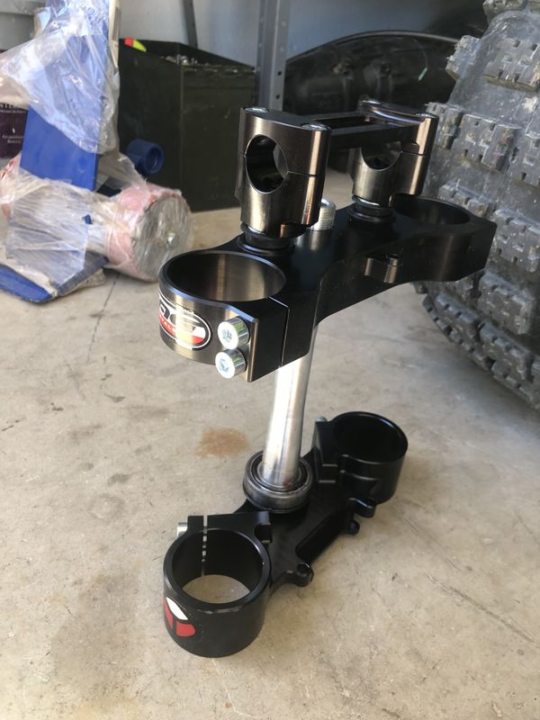 Triple clamp set TAG kx 125 - 250 03 -06 kxf rmz for Sale in Apache