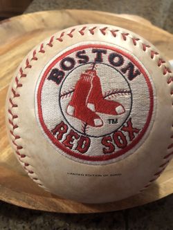 Rare Oversized Boston Red Sox Baseball By Fotoball.  Limited Edition