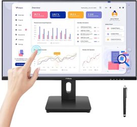 FYHXele 27 Inch Touchscreen Monitor, IPS FHD 1080P Touch PC Display #2881B Y3