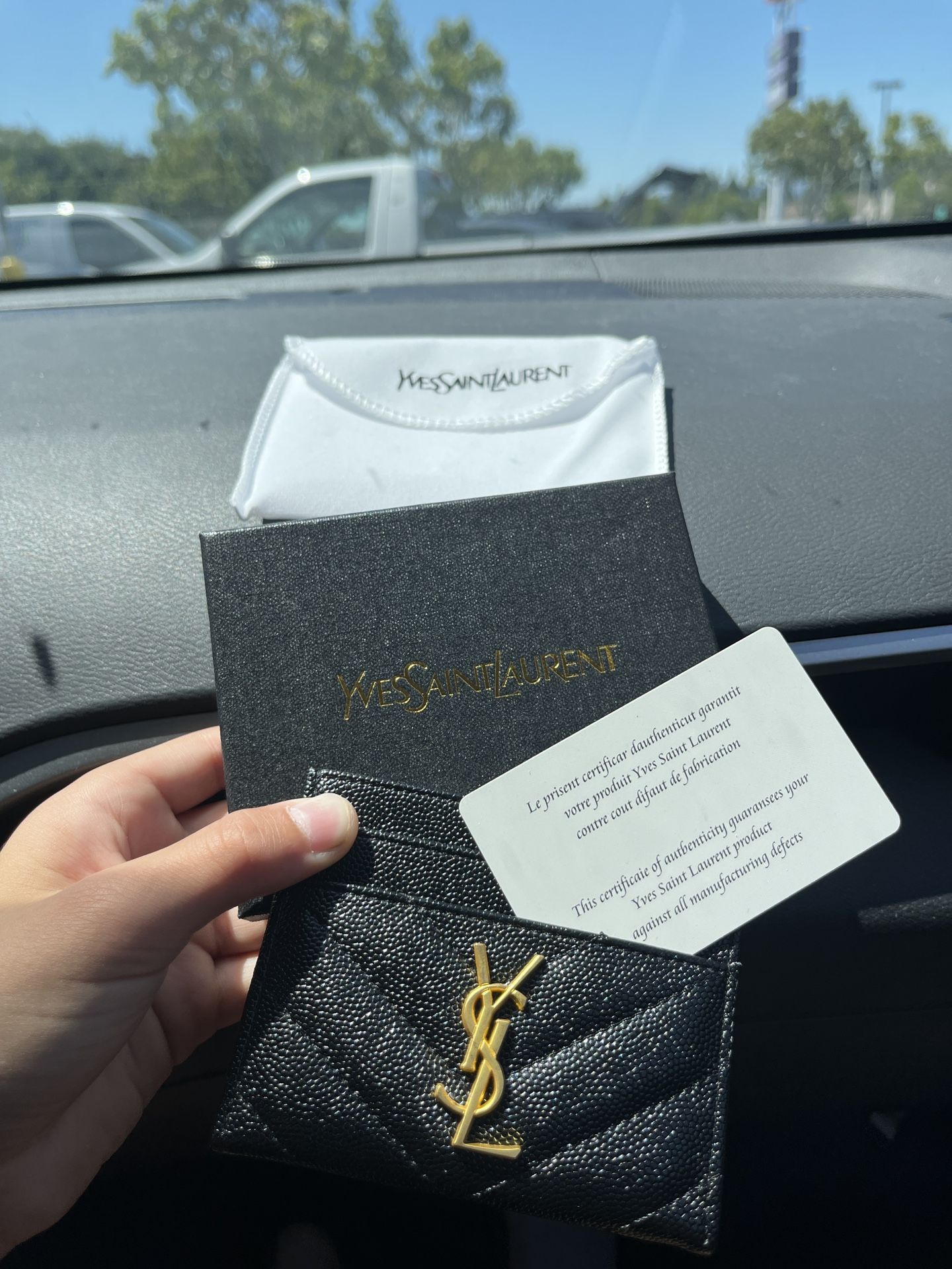 YSL Card Holder/Wallet