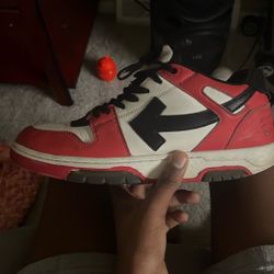 off white red n white