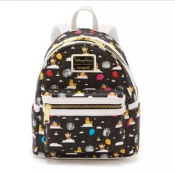 Disney Parks Loungefly Mini Backpack - UP Characters And Balloons New With Tag