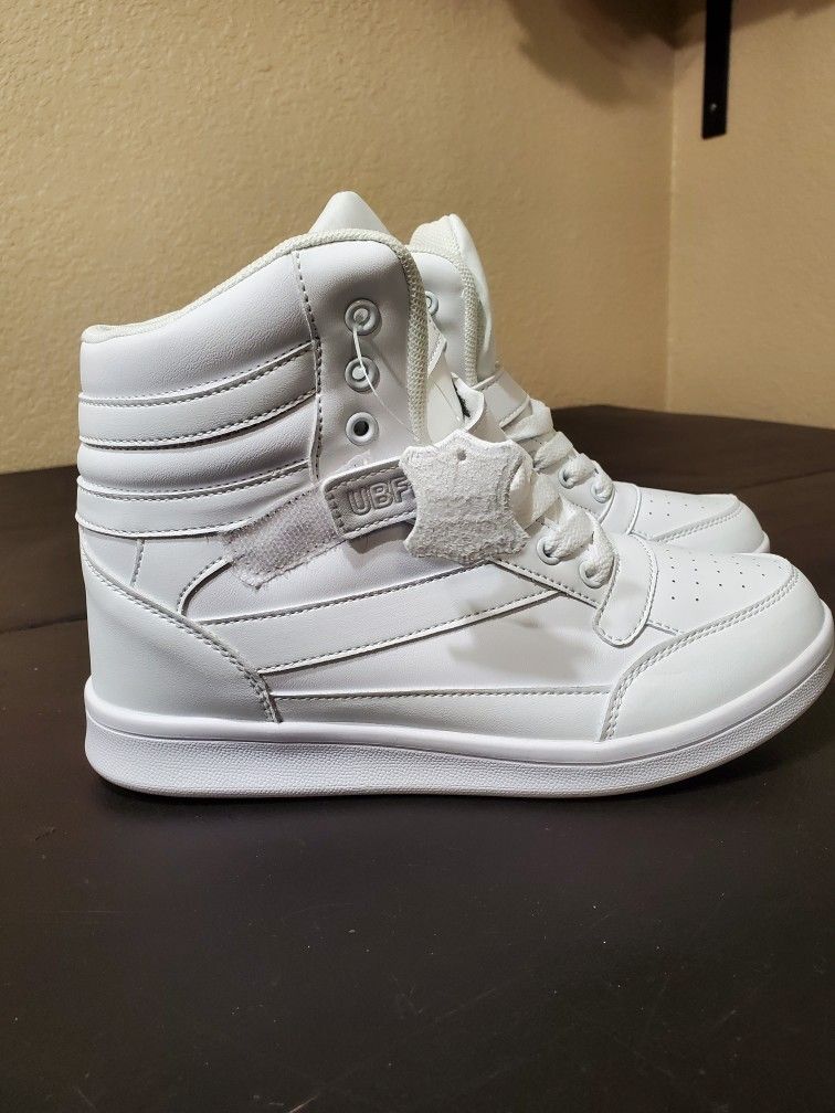 High Top Sneakers - White