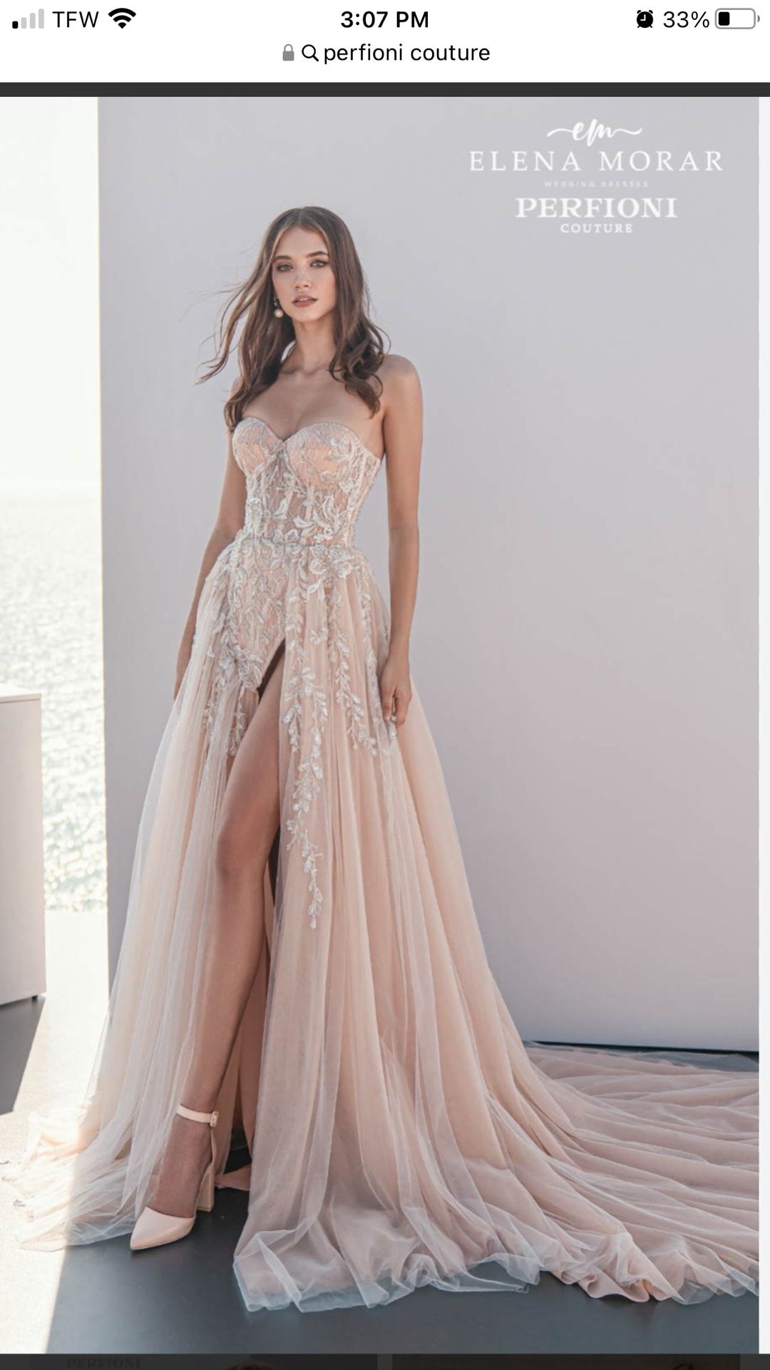Perfioni Couture Wedding Gown