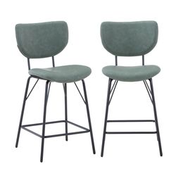 Owen Jade Uph Stool (Set of 2)