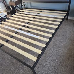 King Bed Frame Metal With Headboard