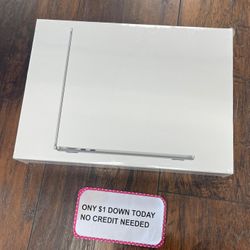 Apple MacBook Air M2 2022 15.6 New Laptop -PAYMENTS AVAILABLE-$1 Down Today 