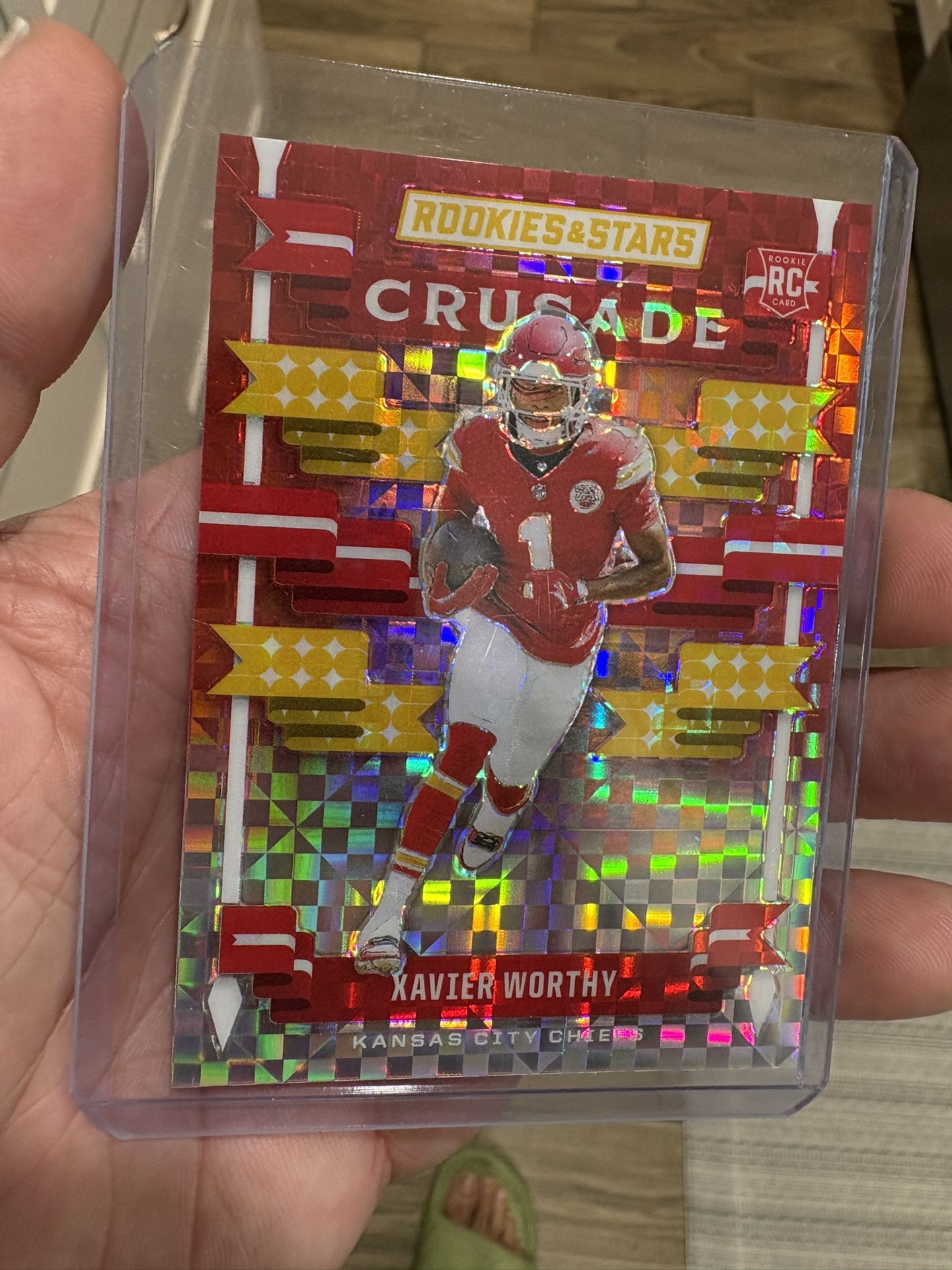 Xavier Worthy Crusade Rookie Hallo