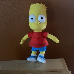 Bart Simpson Plush Stuffed Toy