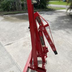 5 Ton Big Red Jacks Engine Hoist   $300