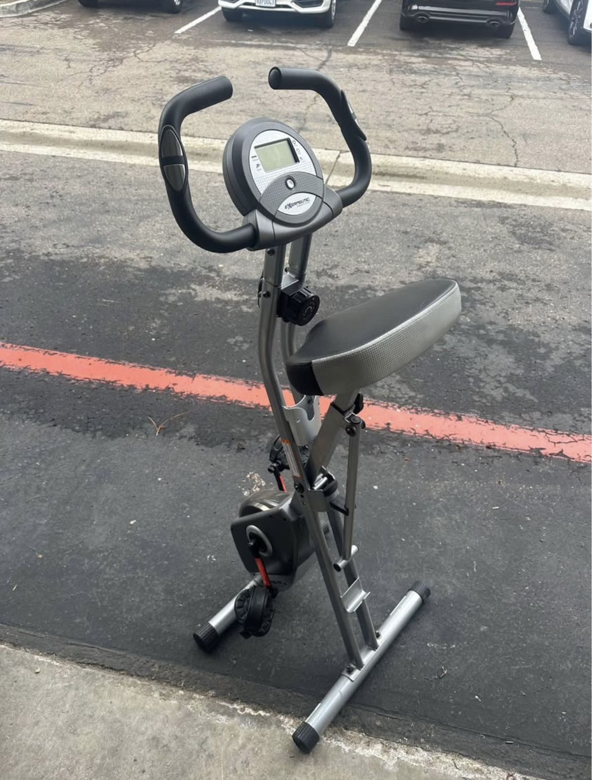 Exerpeutic Foldable Exercise Bike