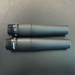Shure SM57 Dynamic Microphones – Pair