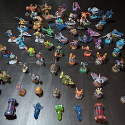 Ultimate Master Skylanders Collection Lot 62  Enigma, Kaos Sensei, Eon's Elite Spyro, Crash and More