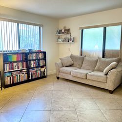 Beautiful Grey Sofa & Loveseat! 