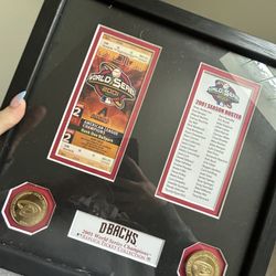 Arizona DiamondBacks World Series Ticket