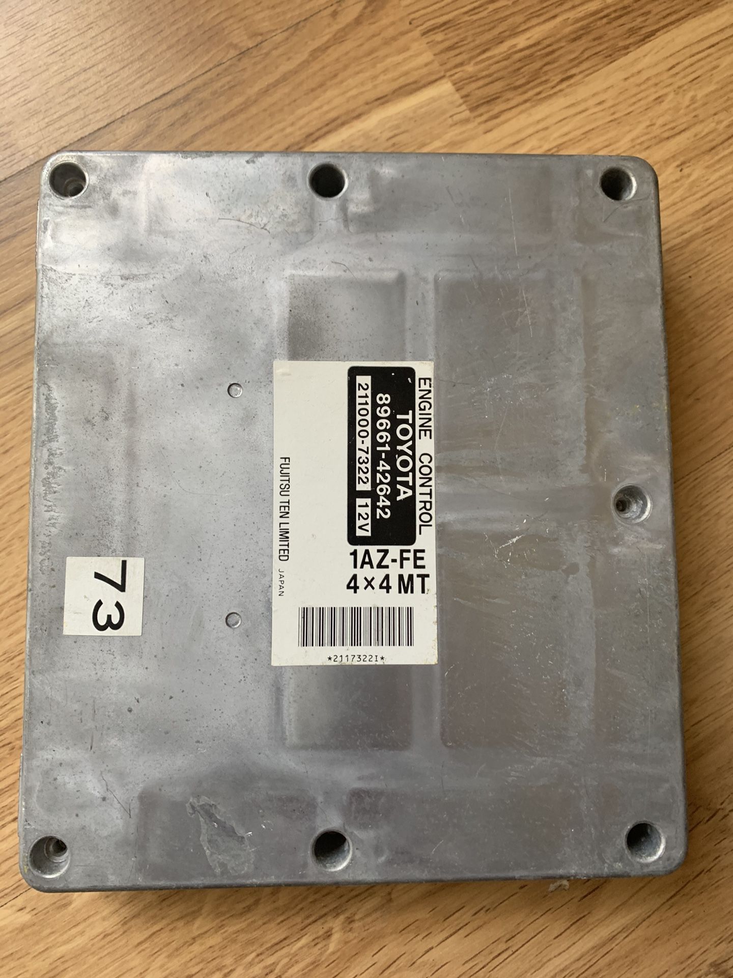 COMPUTER .ECU ECM TOYOTA RAV4 01 to 03 2001-2003