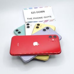 Apple IPhone 11 64GB - $25 Down To Take Home In Payments - NO CREDIT NEEDED
