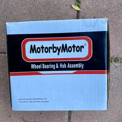 New wheel bearing for 2017 Camry