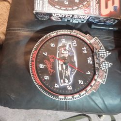 Dale Earndhardt Clock