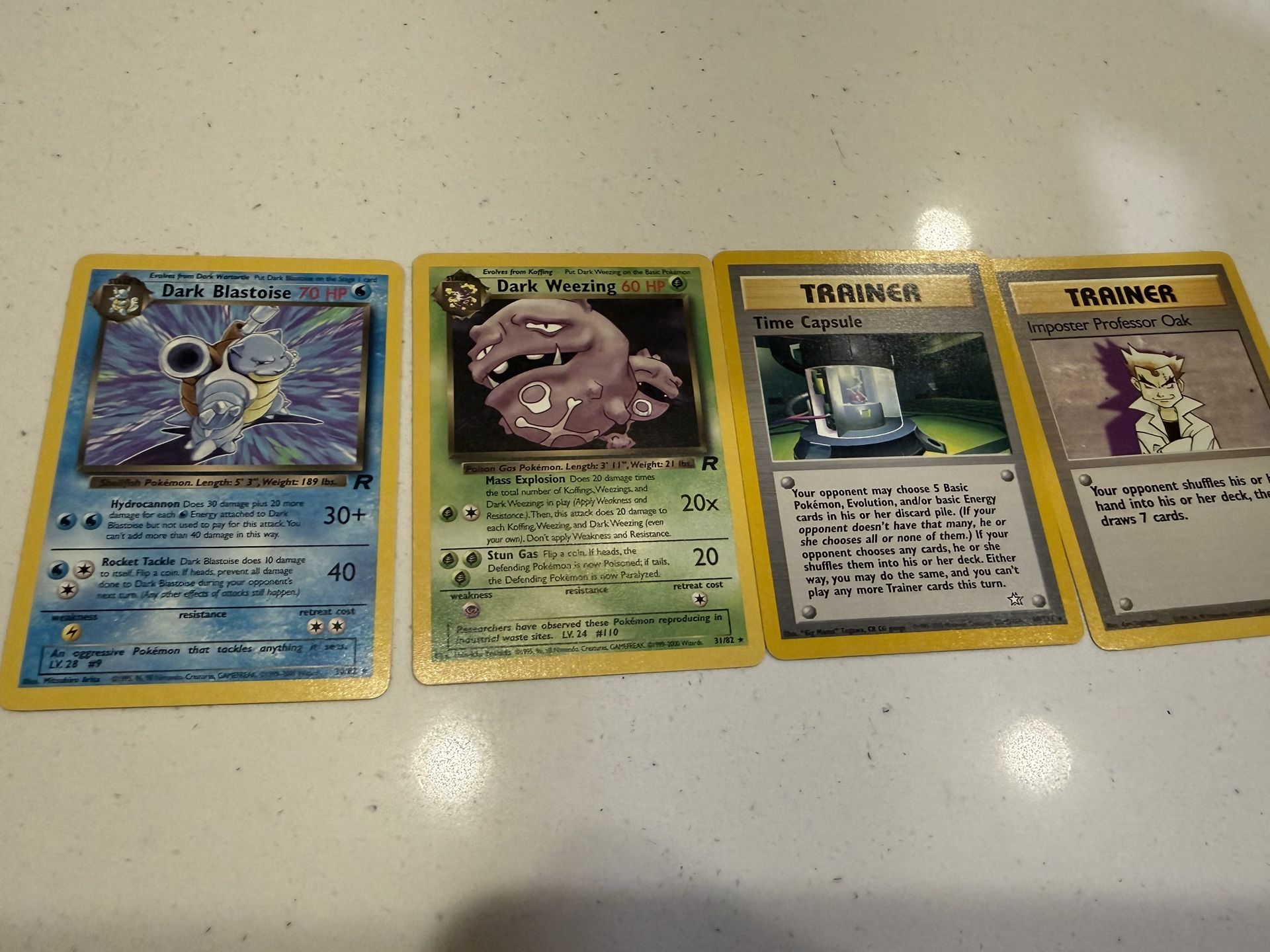 Misc Pokémon Cards - Team Rocket Set