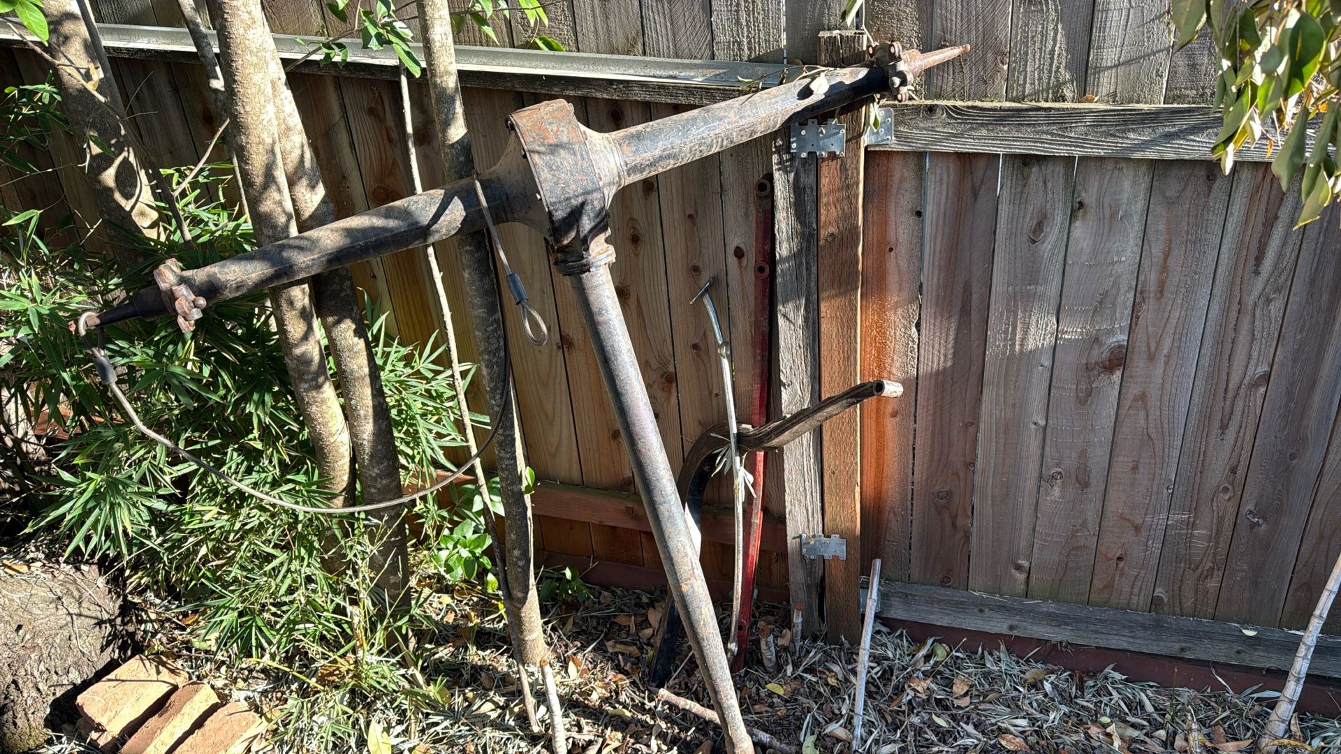 Model T Or A Rear End And Wish Bone.