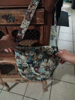 Teddy bear tope bag