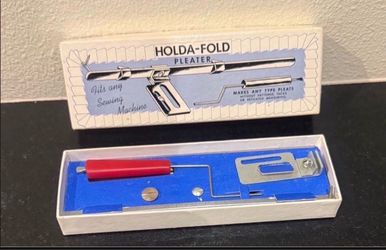 Vintage Hold A Fold Sewing Pleater
