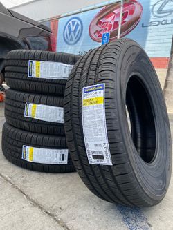 235/70/16 GOODYEAR ALL SEASON 4 NEW TIRES INSTALLED ✅ INSTALADAS ✅🔥
