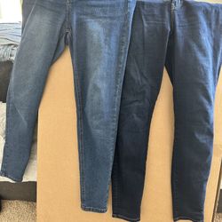 3 Pairs Of Fashionova Jeans For $30