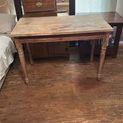 24X42 Inches Wood Table 