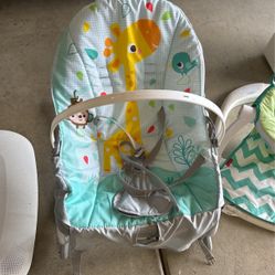 Baby Rocker Chair And Playmat 