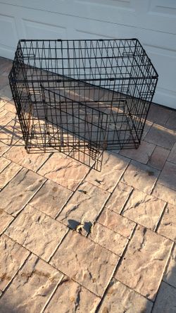 Medium Dog Cage Crate Kennel 