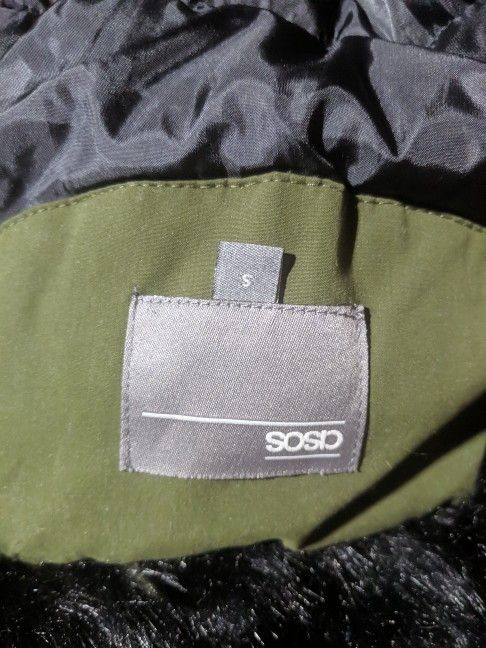 ASOS Winter Coat Size Small