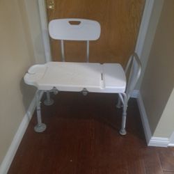Tub Transfer Bench & Toilet Rail