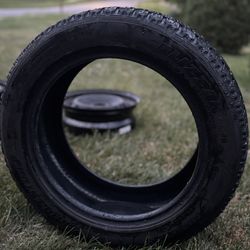 Bridgestone Snow Tires 205/55R16 + Steel Rims – Excellent Condition