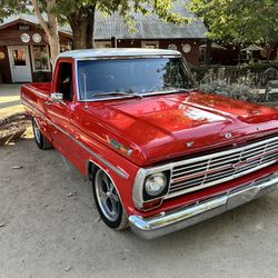 1969 Ford F-100 Ranger Bump Side Short Bed 2WD