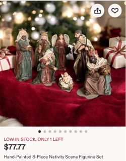 Balsam Hill Nativity set