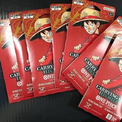 One Piece Carrying His Will x6