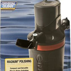 MarineLand Magnum Polishing Internal Canister Filter, For aquariums Up To 97 Gallons, 10.5 IN (ML90770)