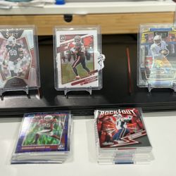 NFL Topps 2021-24 Card Lot RC’s/parallels