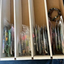 36 healing stone bracelets all real