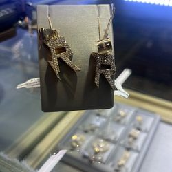 10k Diamond Pendants 