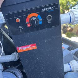 Raypak small heater for hot tub or small pool