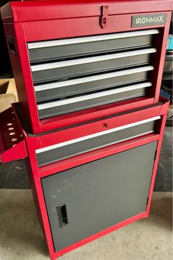 IRONMAX Rolling Tool Chest with Tools for Slot Technology and Soldering