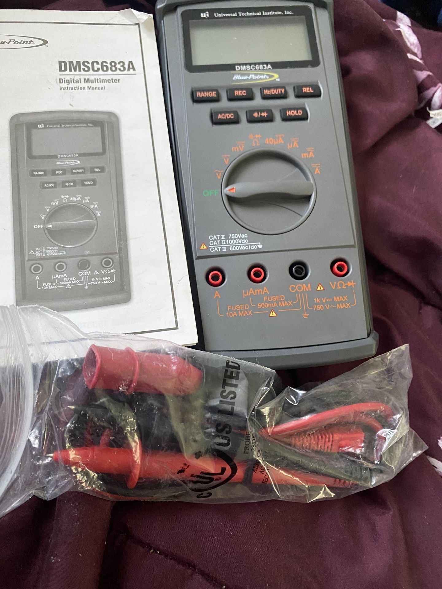 DMSC683A Digital Multimeter Brand New $125 Firm