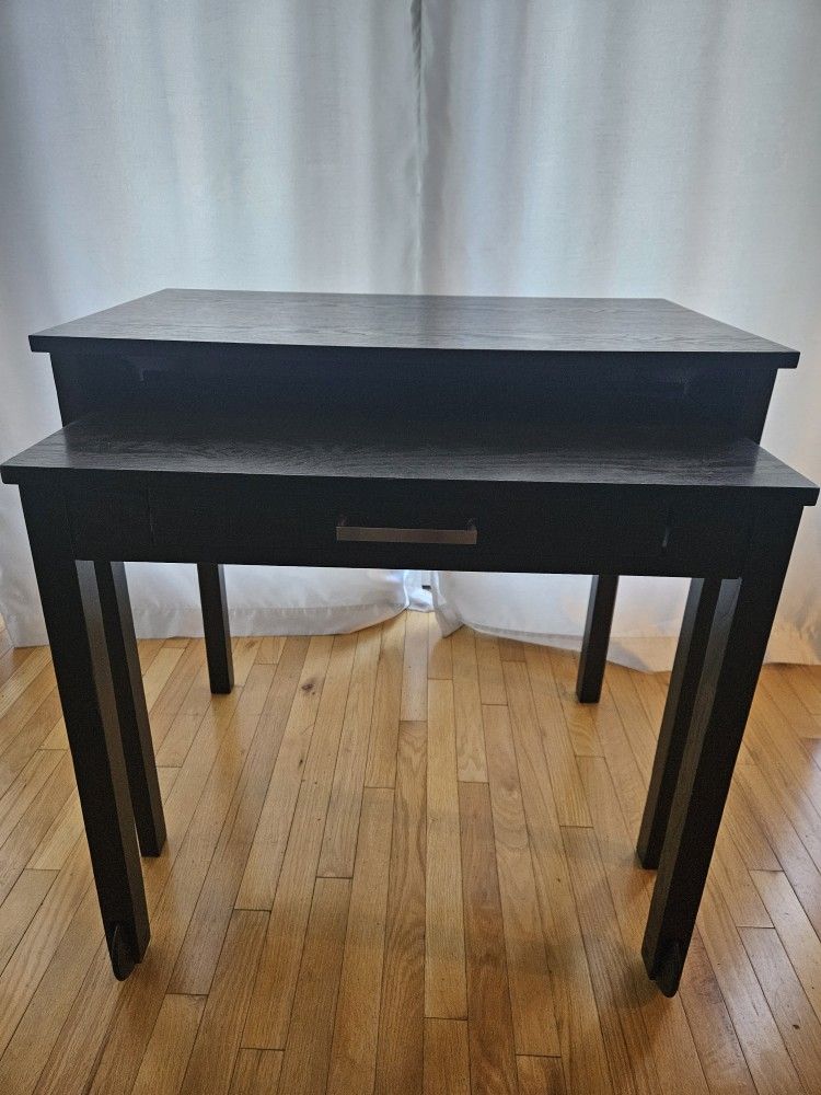Slide-out Desk with hutch (West Elm)