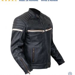 Bilt Leather Motorcycle Jacket